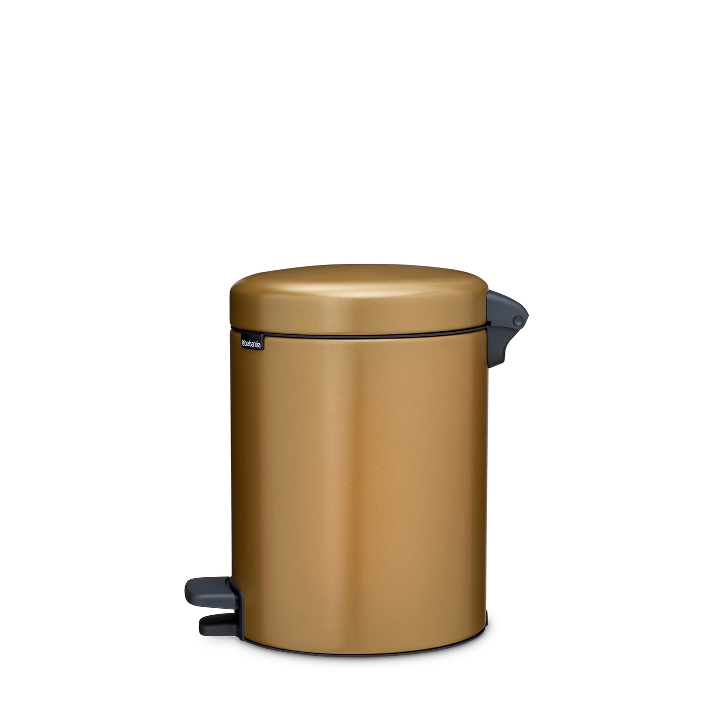 NewIcon Pedal Bin, 5L - Warm Brass