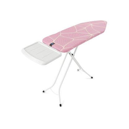 Ironing Board C, 124x45 cm, Solid Steam Unit Holder - Lilac Waves