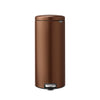 NewIcon Pedal Bin, 30L - Warm Bronze