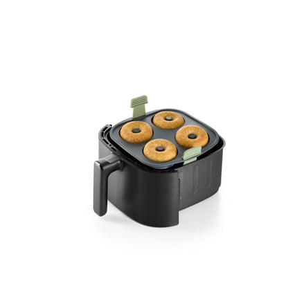 Air fryer Doughnuts Mould - 4 hole - Grey