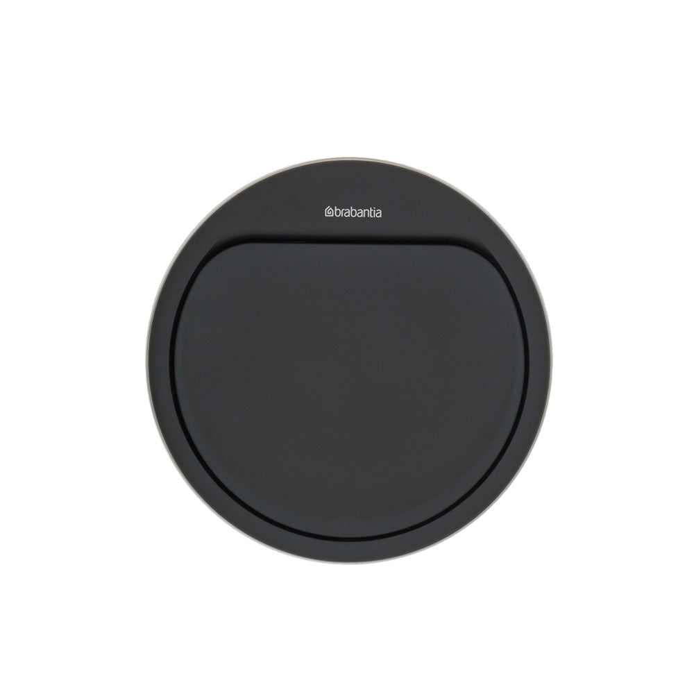 Replacement Lid Touch Bin New 30 litre - Matt Steel Fingerprint Proof