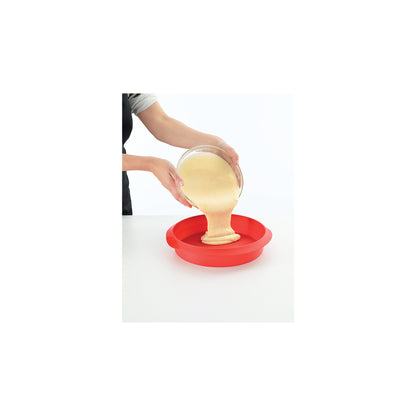 Round Cake Mould - 20 cm - Red