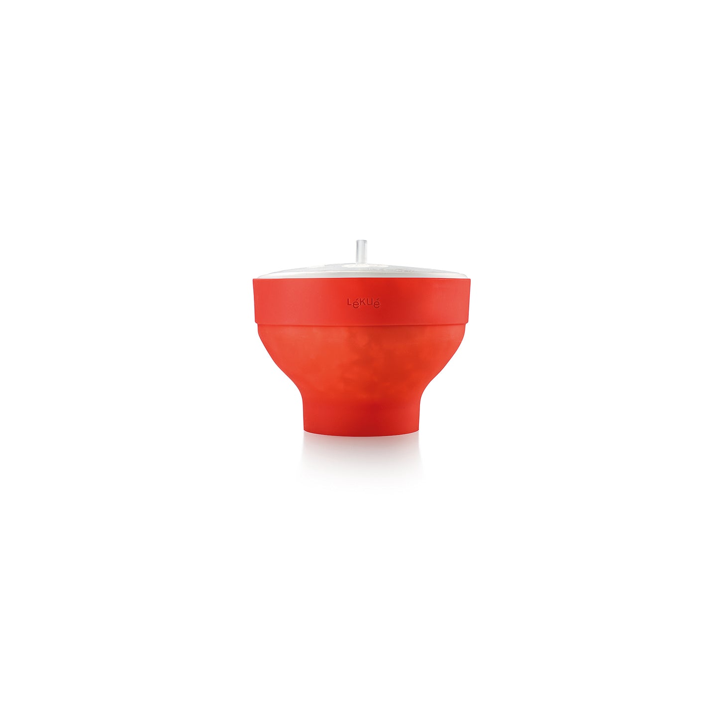 Microwave Pop Corn XL + 4 Bowls - Red