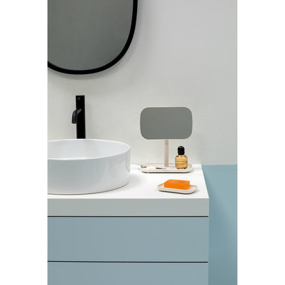 ReNew Mirror with Storage Tray - Soft Beige
