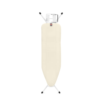 Ironing Board B 124x38 cm Steam Iron Rest - Ecru