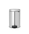 Pedal Bin NewIcon 12 Litre - Fingerprint Proof Matt Steel
