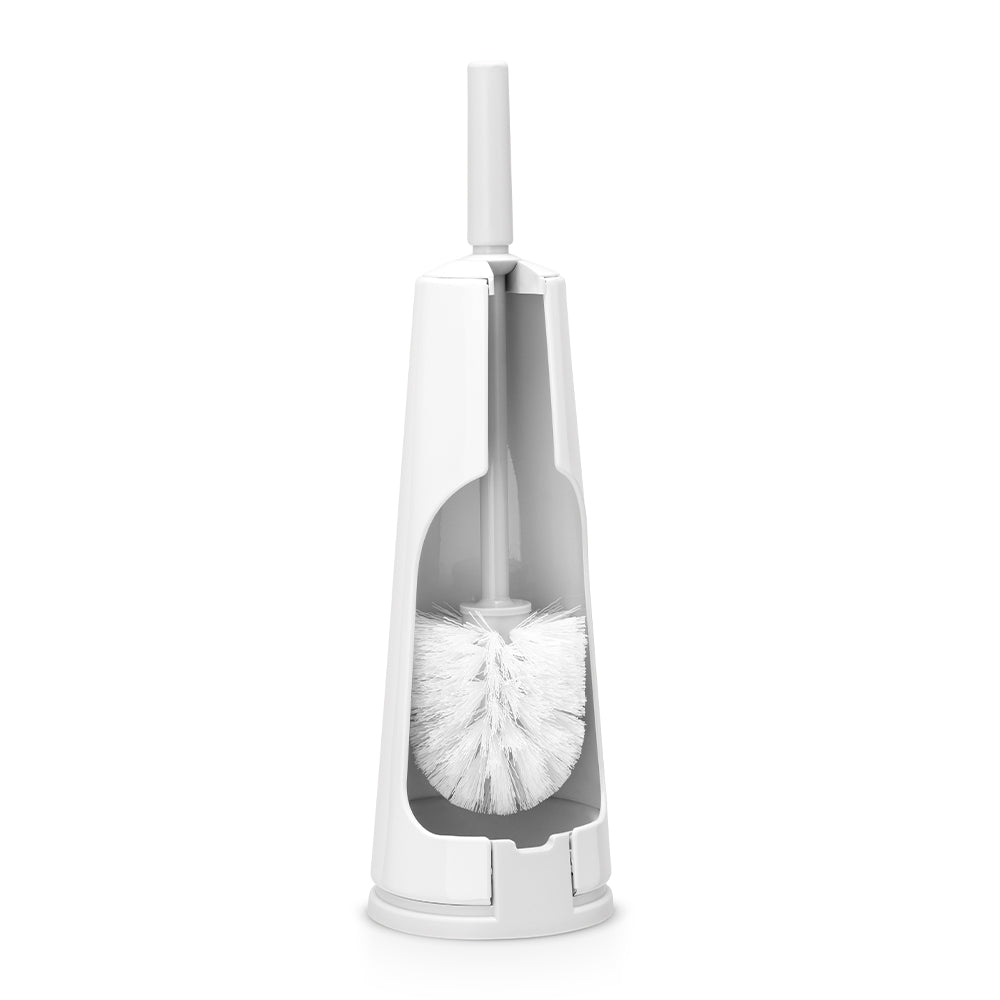 Toilet Brush & Holder - White