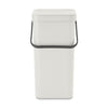 Sort & Go Waste Bin 16 litre - Light Grey