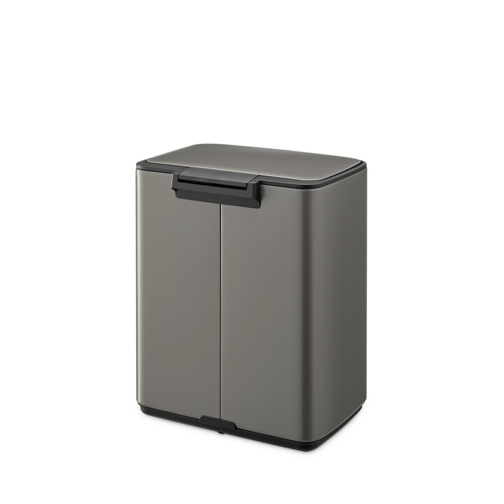 Bo Pedal Bin 12 Litre - Platinum