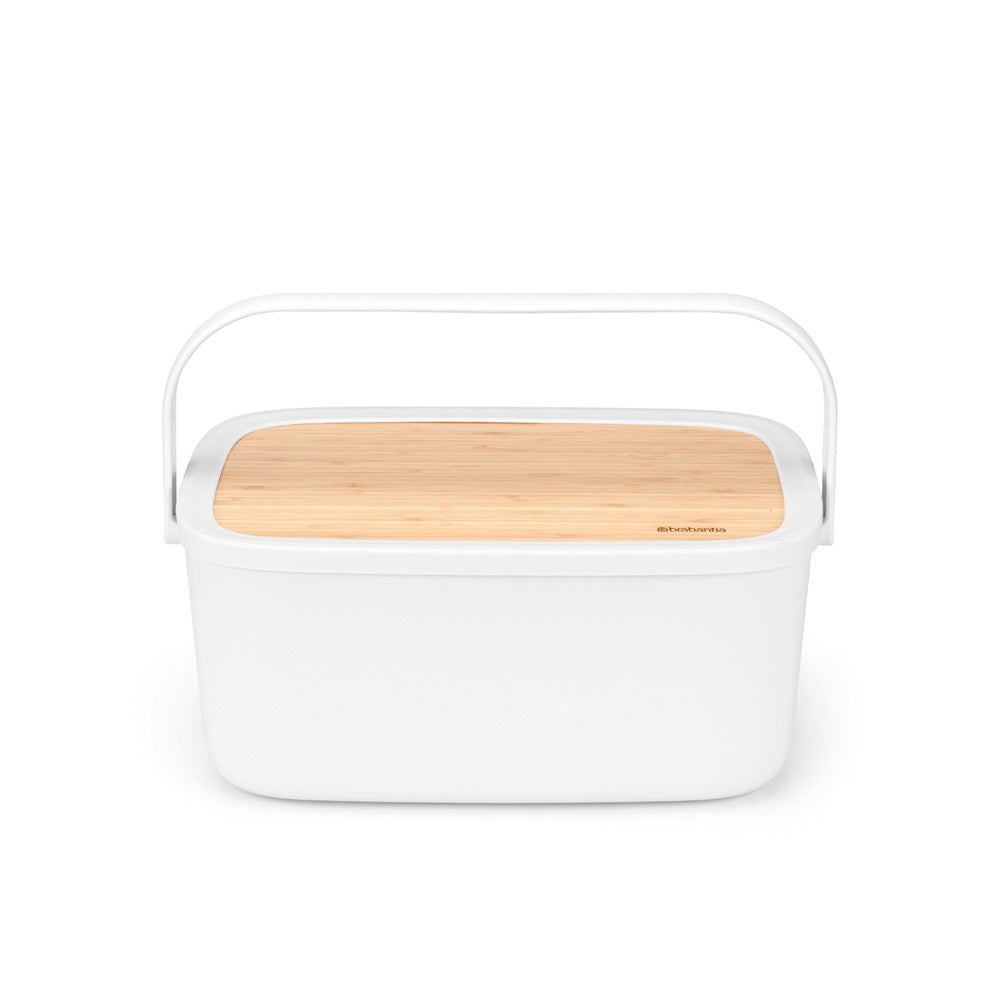Nic Bread Bin - Light Grey