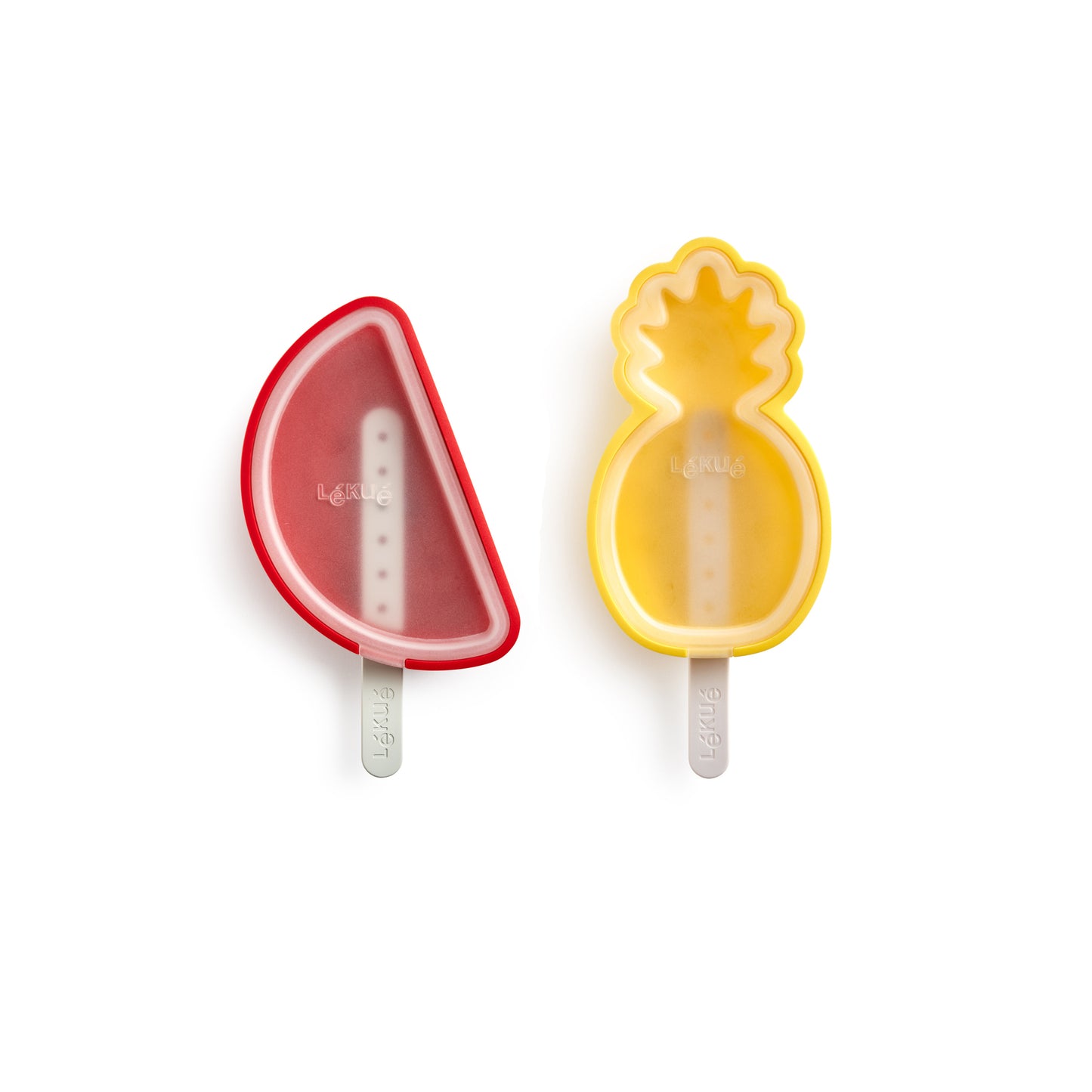Stackable Tropical Ice Lolly Moulds Set of 4 - Mixed