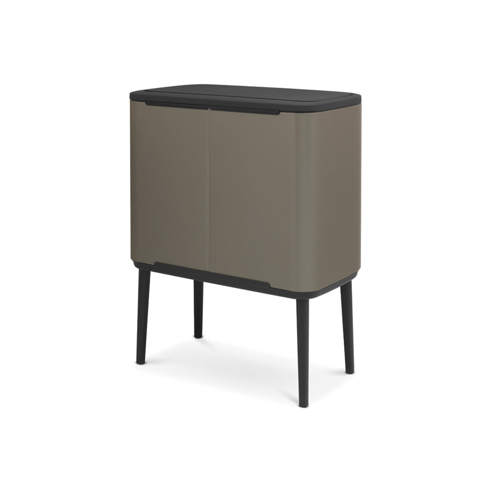 Bo Touch Bin 11 + 23 litre - Platinum