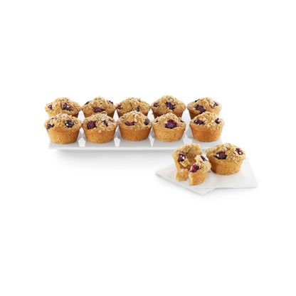 Non-Stick Mini Muffins Mould, 12 Hole - Grey
