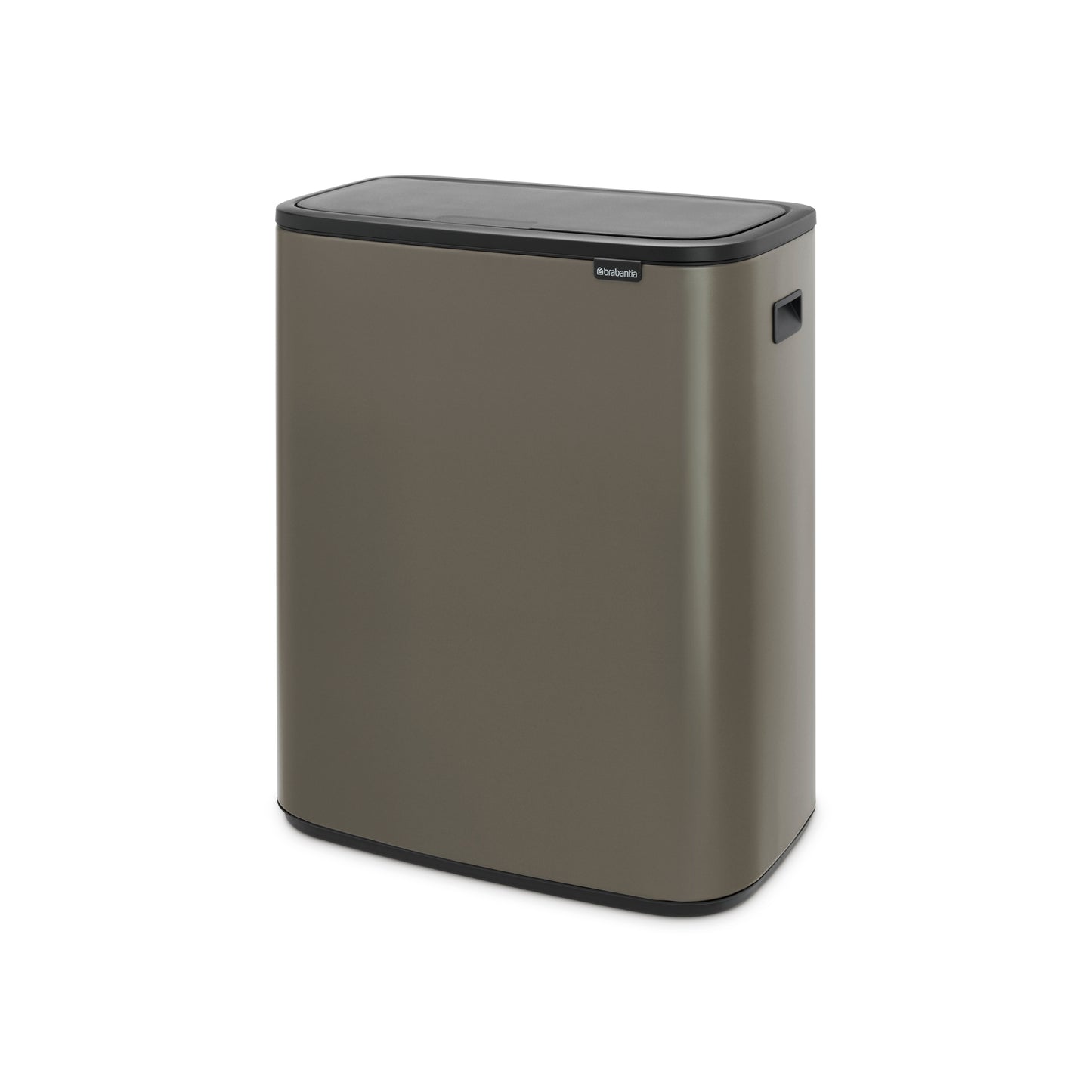 Bo Touch Bin 2 x 30 litre - Platinum