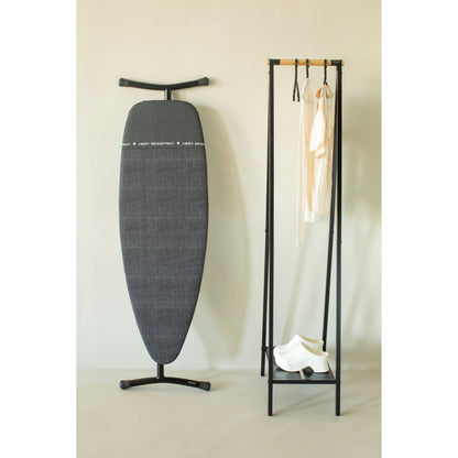Ironing Board D 135x45 cm Heat Resistant Parking Zone - Denim Black