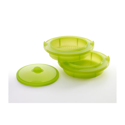 Silicone Steamer - Green