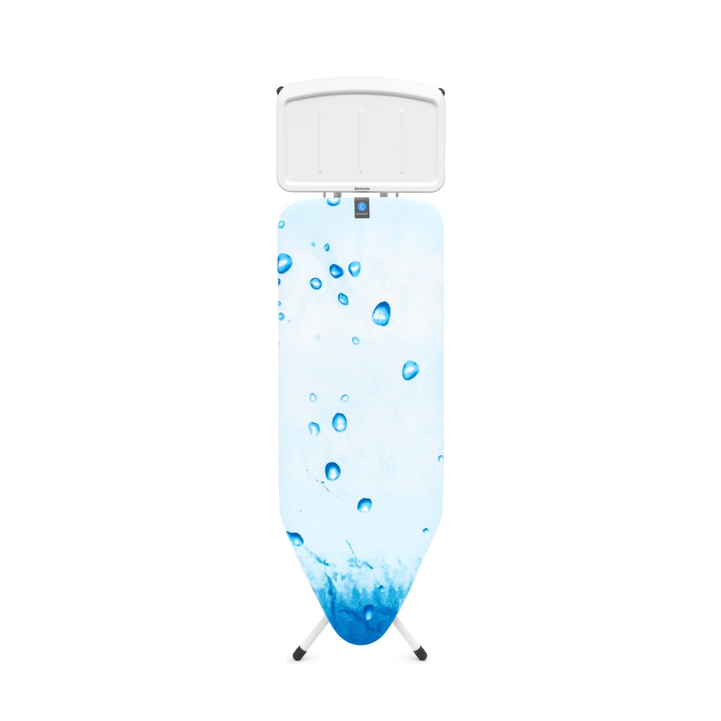 Ironing Board C, 124x45 cm, Solid Steam Unit Holder - Ice Water