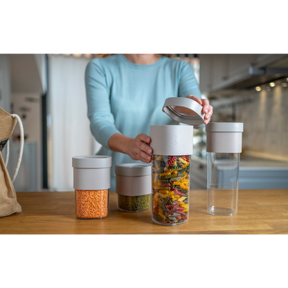 3pc Flip Storage Containers - Green