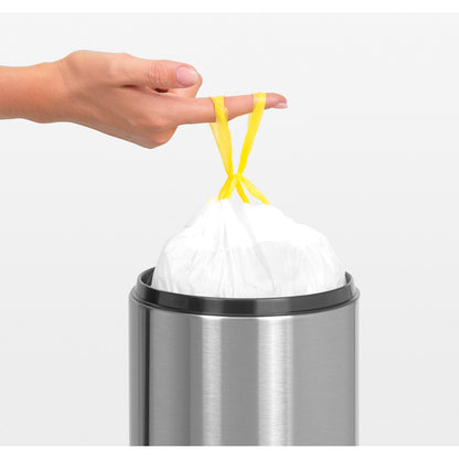 Touch Bin 3 litre - Matt Steel Fingerprint Proof