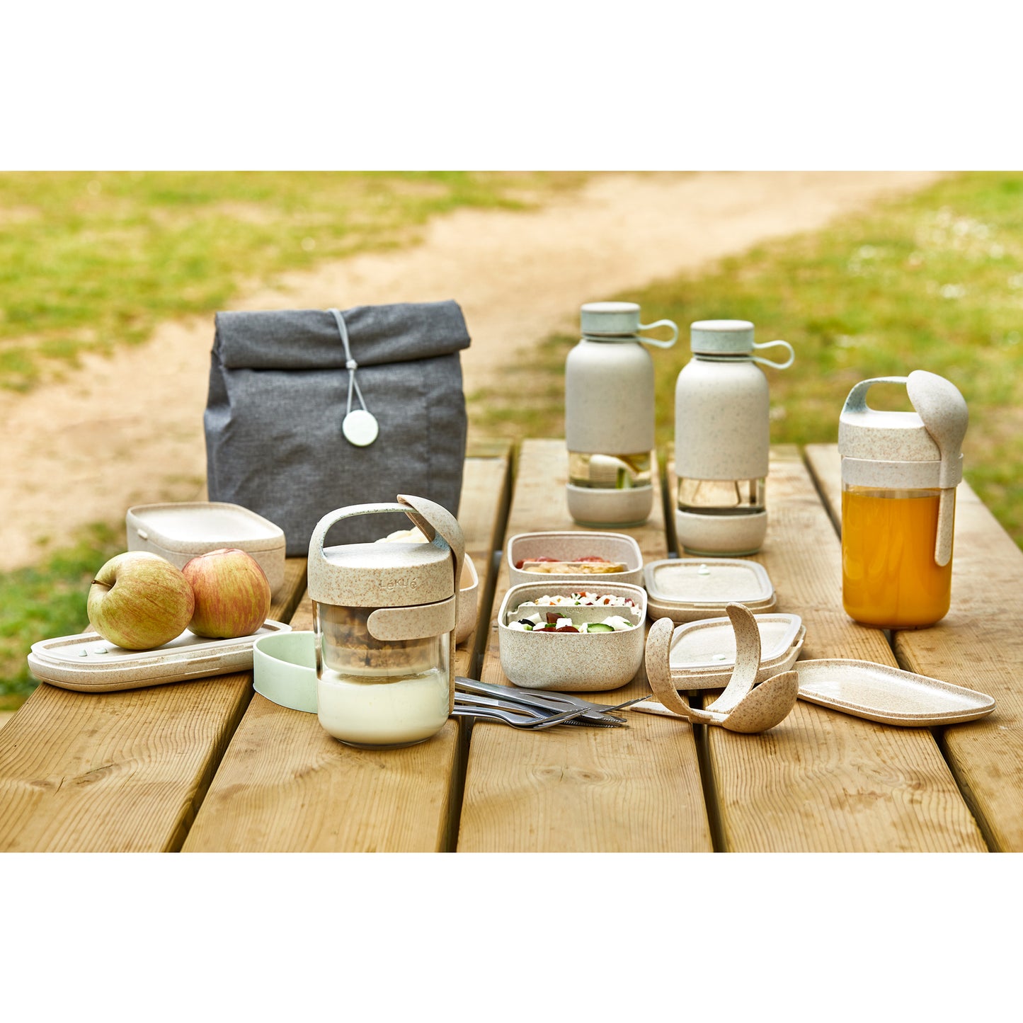 LunchBag To Go Organic - Grey