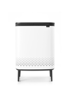 Bo Laundry Bin Hi 2 x 45 litre - White