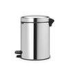 Pedal Bin NewIcon 5 Litre - Brilliant Steel