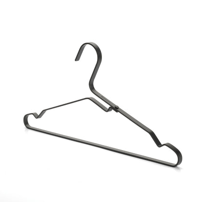 Aluminium Clothes Hanger, Set of 4 - Black