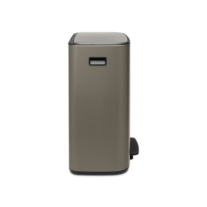 Bo Pedal Bin 60 litre - Platinum