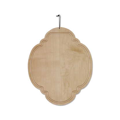 Breakfast Board Oval - Oiled Hard Maple