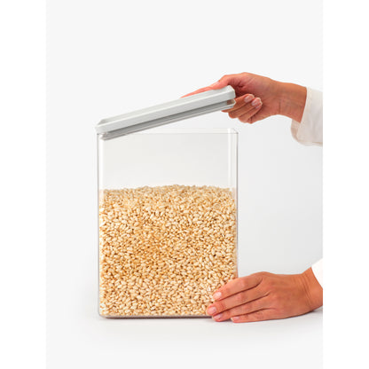 Tasty+ Stackable Canister, 5.4 litre - Light Grey