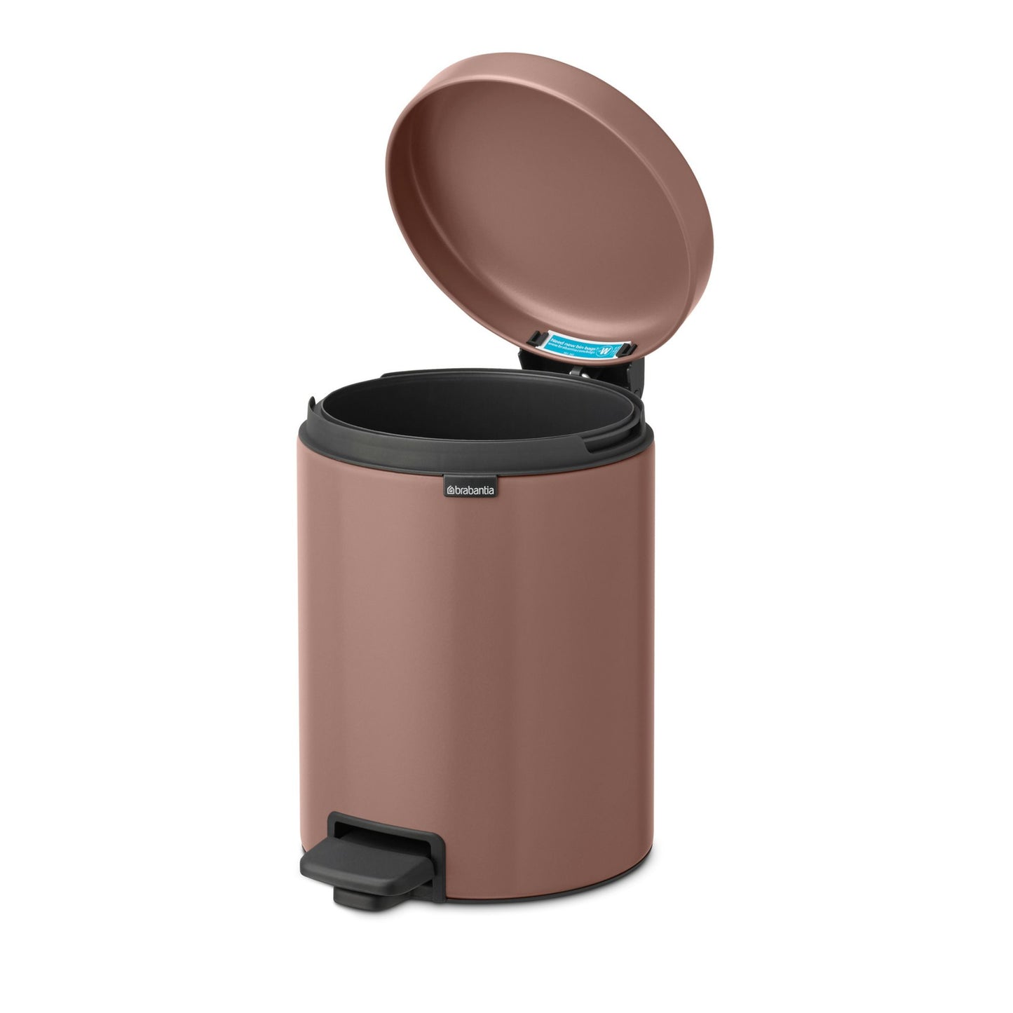 Pedal Bin NewIcon 5 litre - Satin Taupe