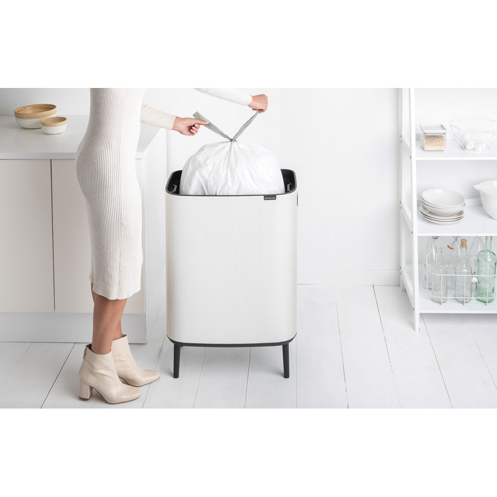 Bo Touch Bin Hi 60 litre - White