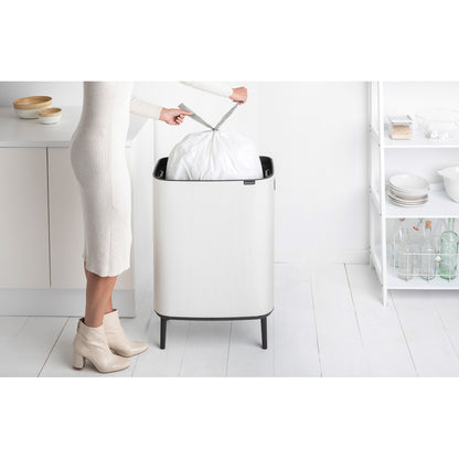 Bo Touch Bin Hi 60 litre - White