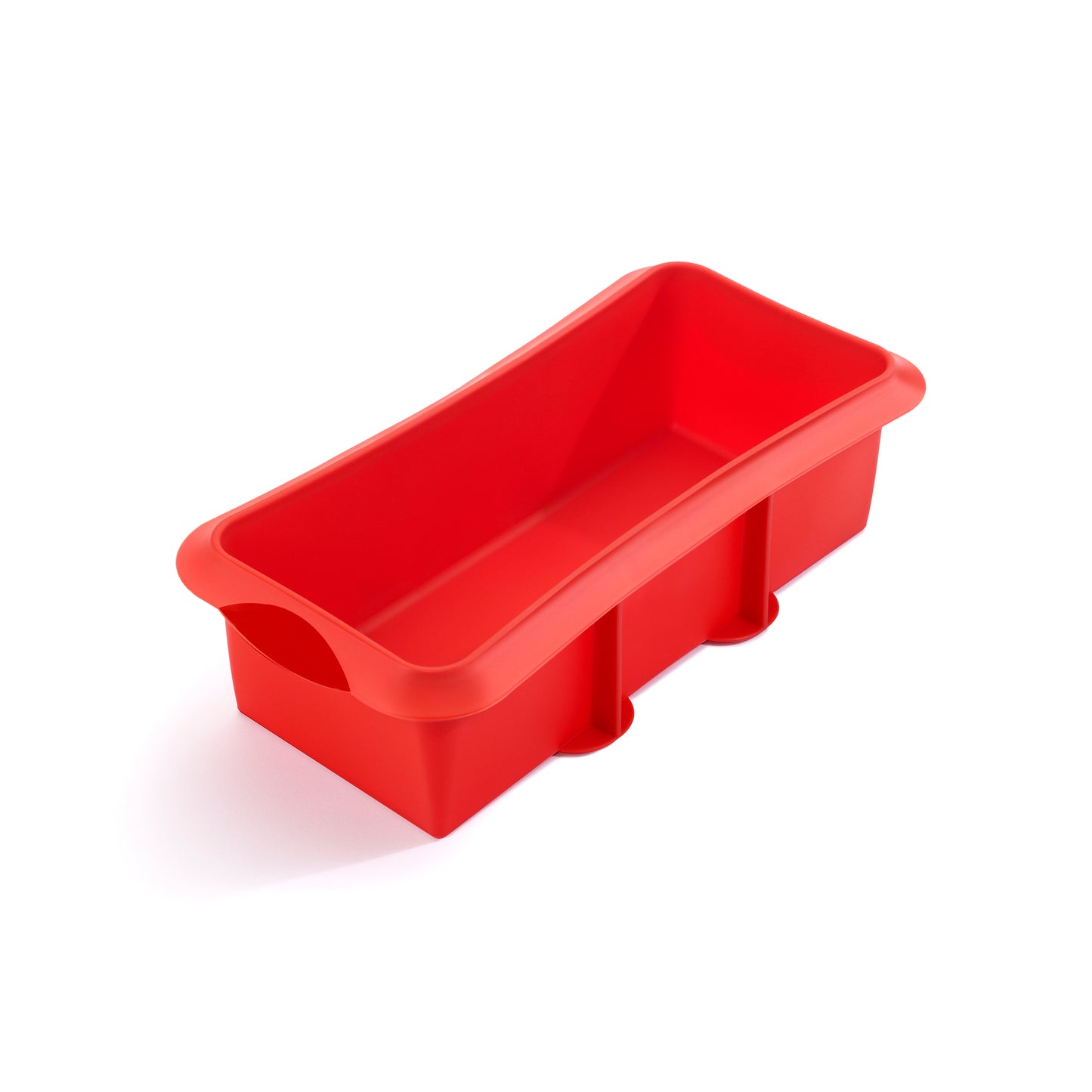 Plum Cake Rect. Mould - 28 cm - Red