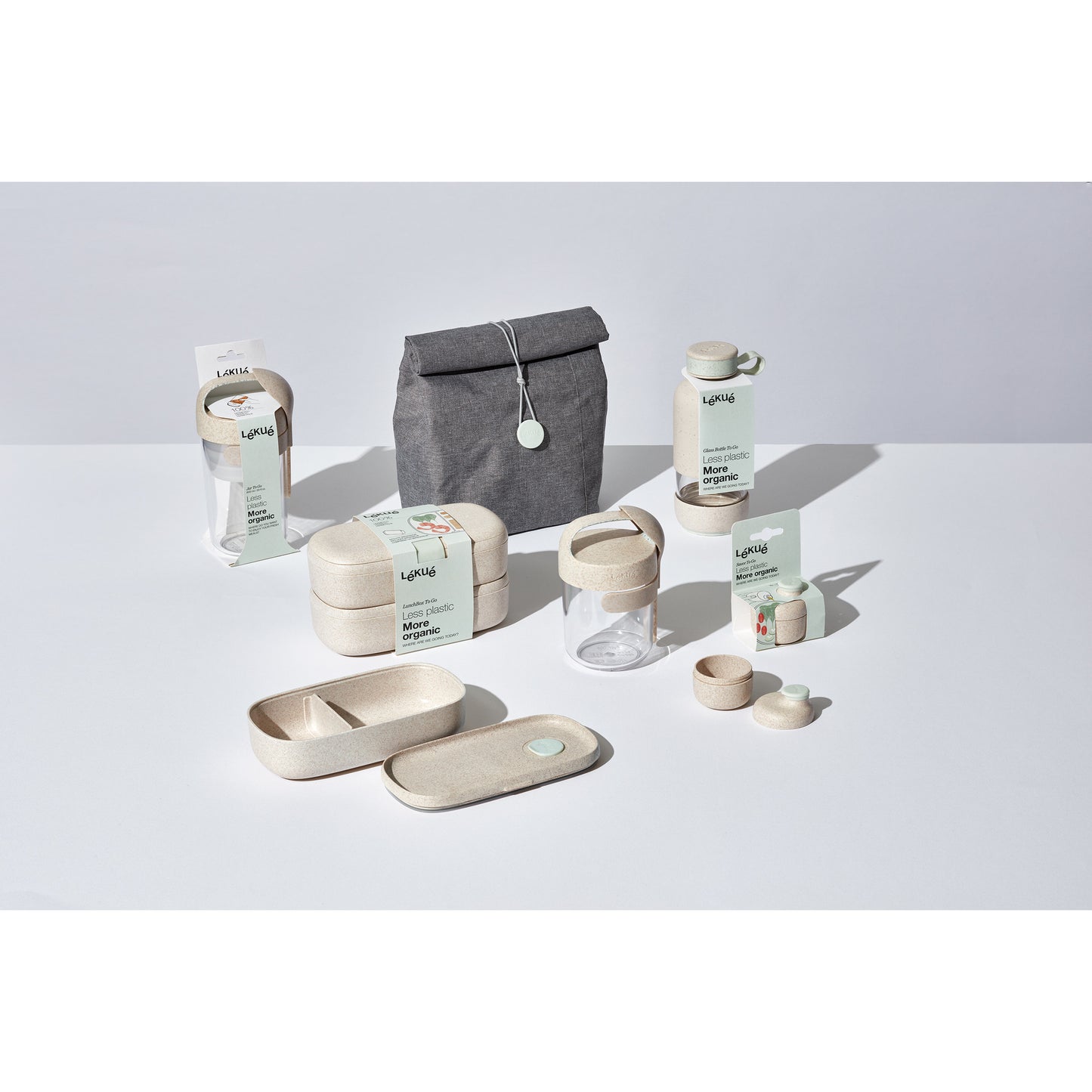 LunchBag To Go Organic - Grey