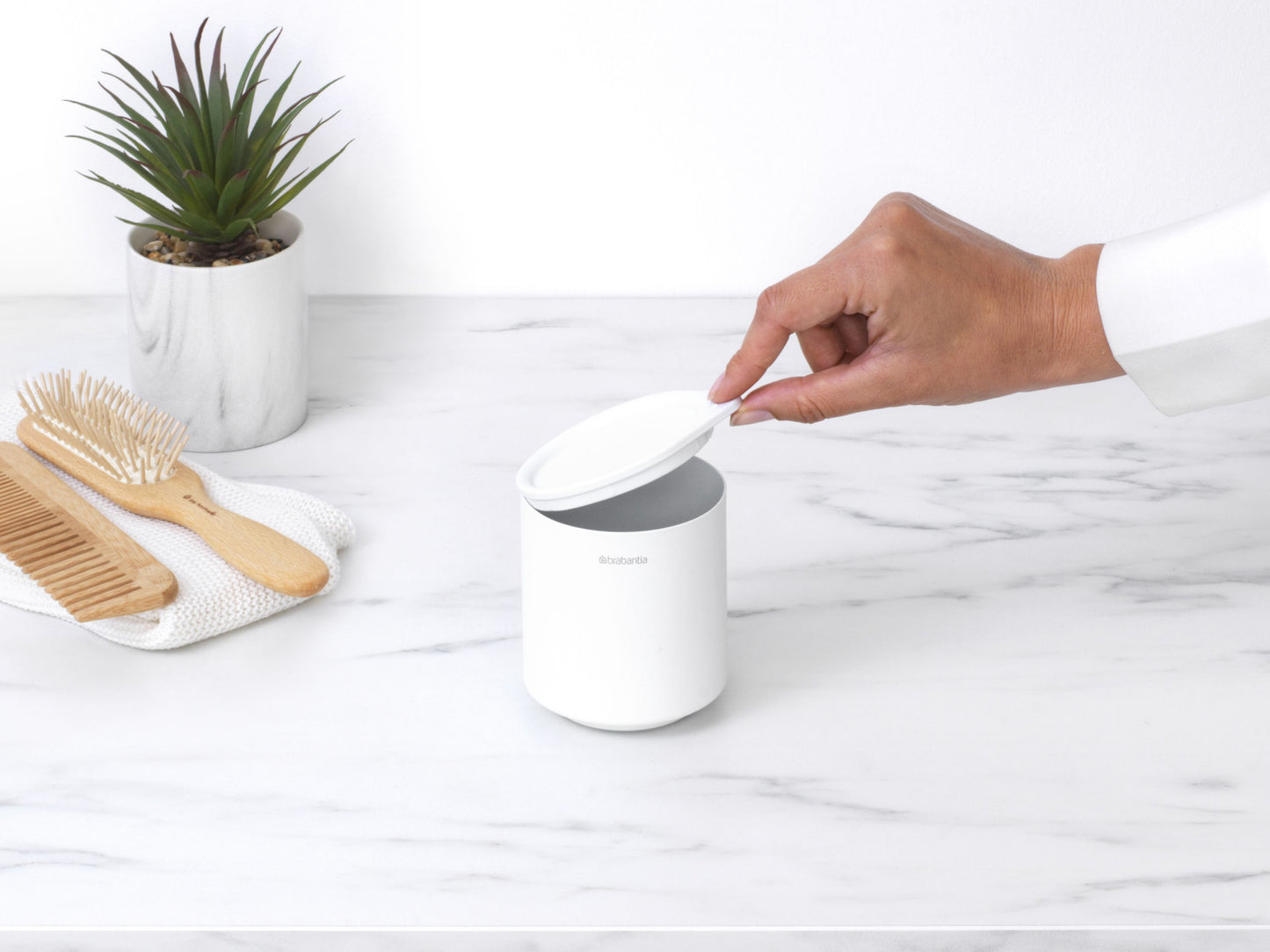 MindSet Storage Pot - Mineral Fresh White