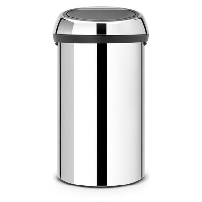 Touch Bin 60 Litre - Brilliant Steel