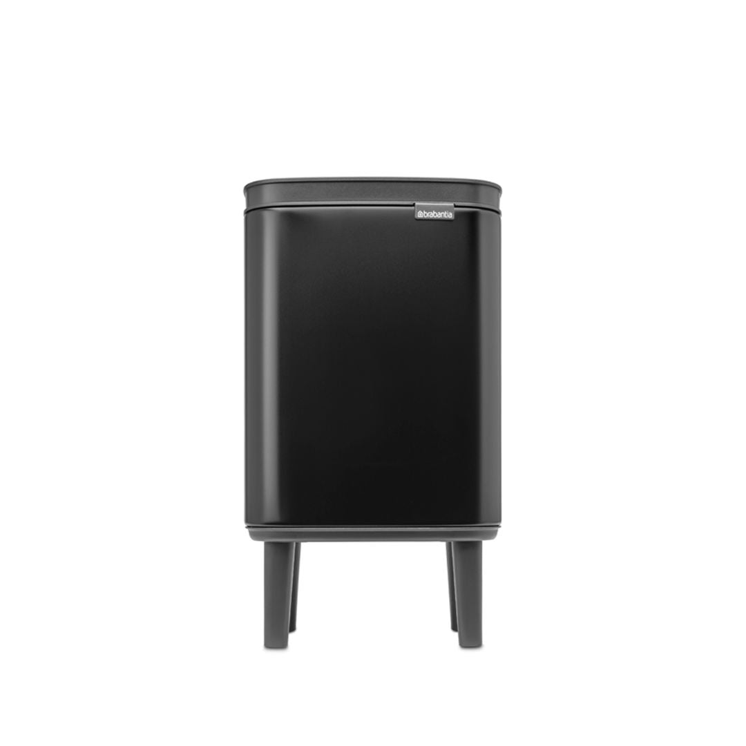 Bo Waste Bin Hi 4 litre - Matt Black