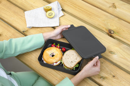 Make & Take Lunch Box, Large - Dark Grey