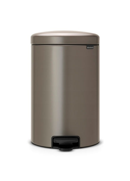 Pedal Bin NewIcon 20 Litre - Platinum