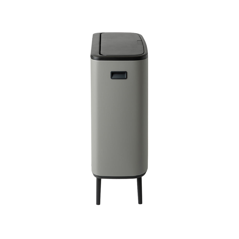 Bo Touch Bin Hi 2 x 30 litre - Mineral Concrete Grey