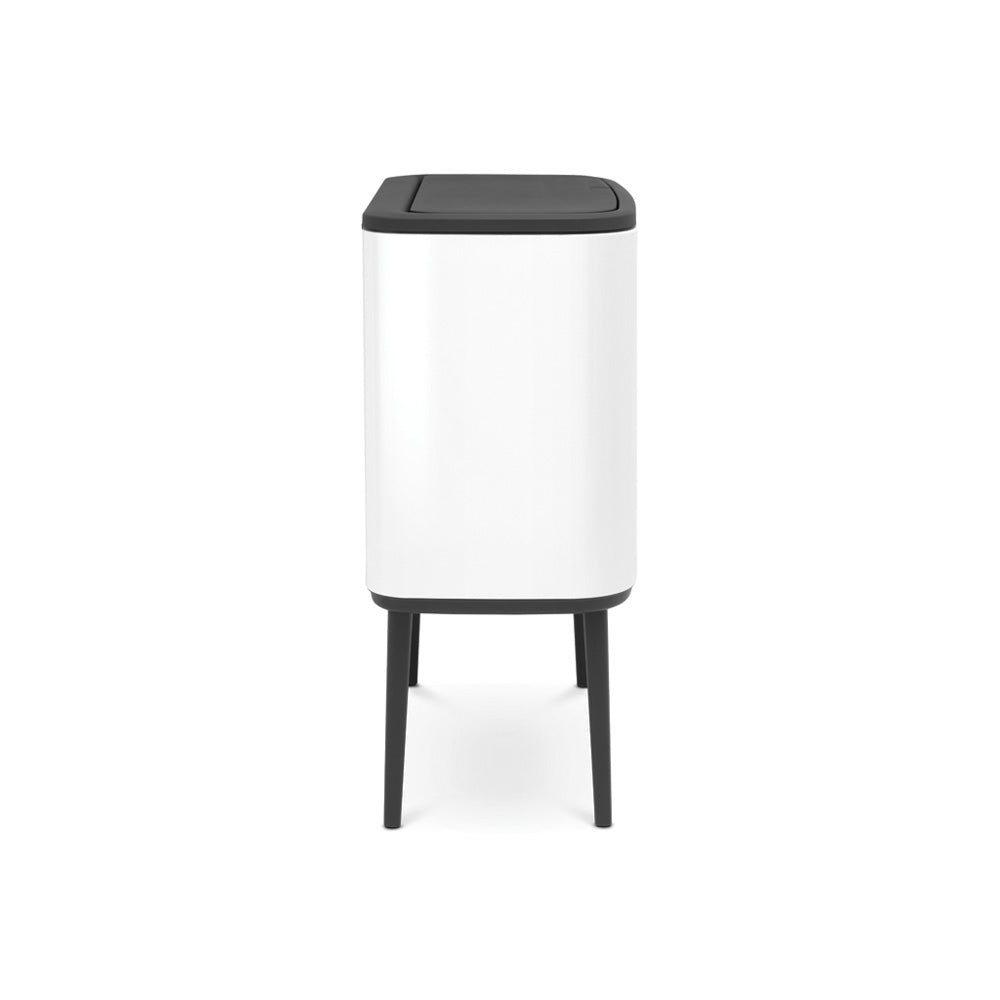 Bo Touch Bin 3 x 11 Litre - White