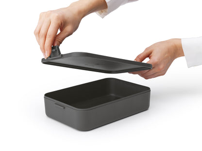 Make & Take Lunch Box, Large - Dark Grey