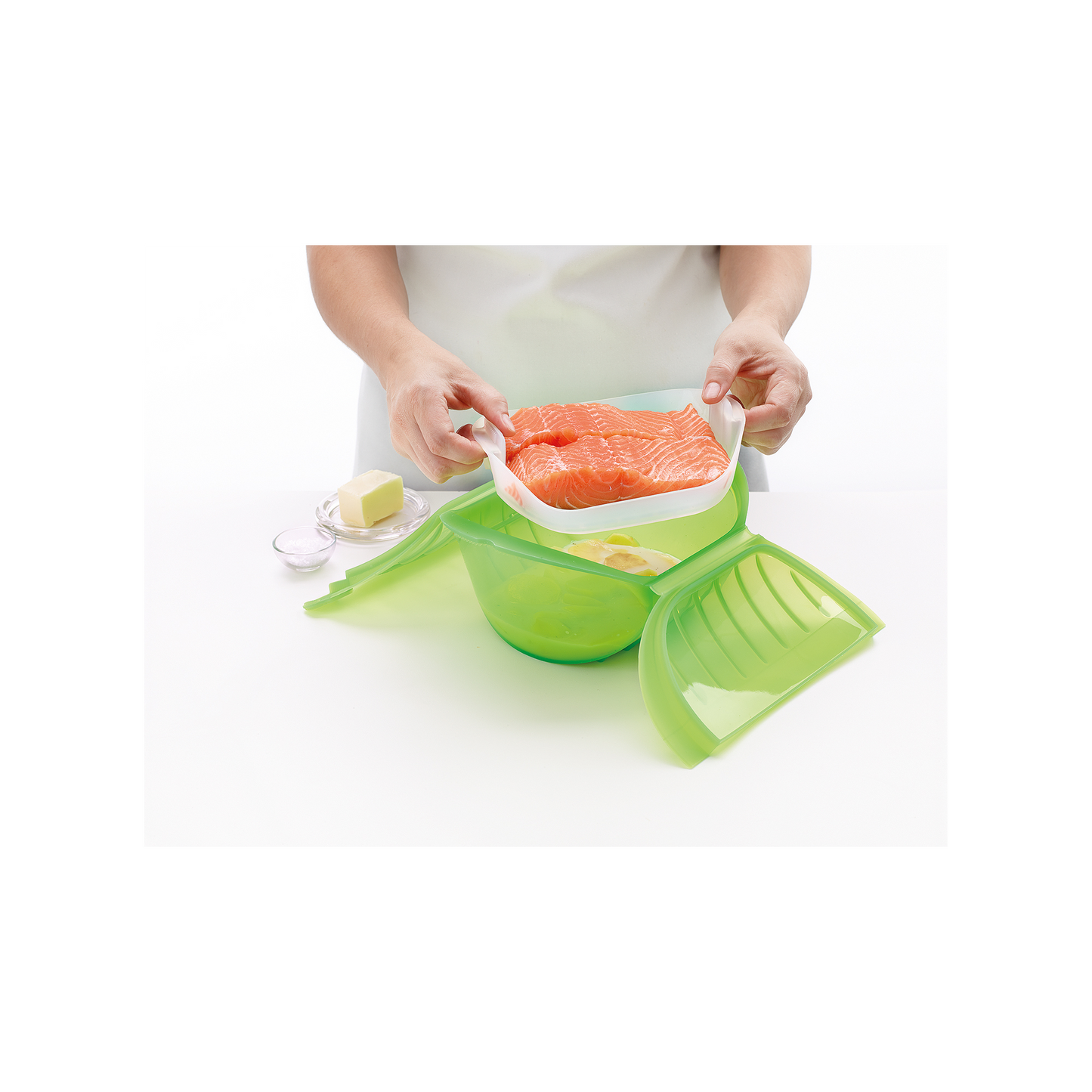 Multipurpose Tray Deep 3-4p - Transparen