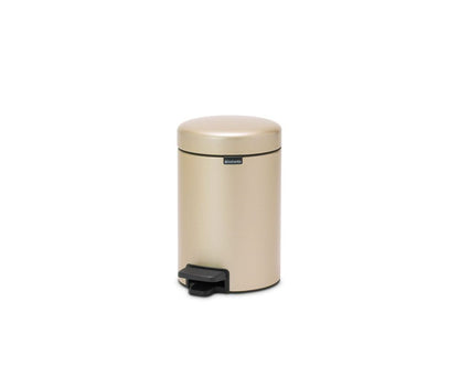 Pedal Bin NewIcon 3 Litre - Metallic Gold