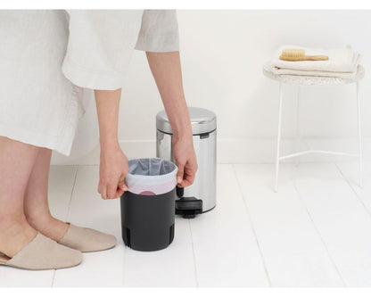 Pedal Bin NewIcon 3 Litre - Brilliant Steel