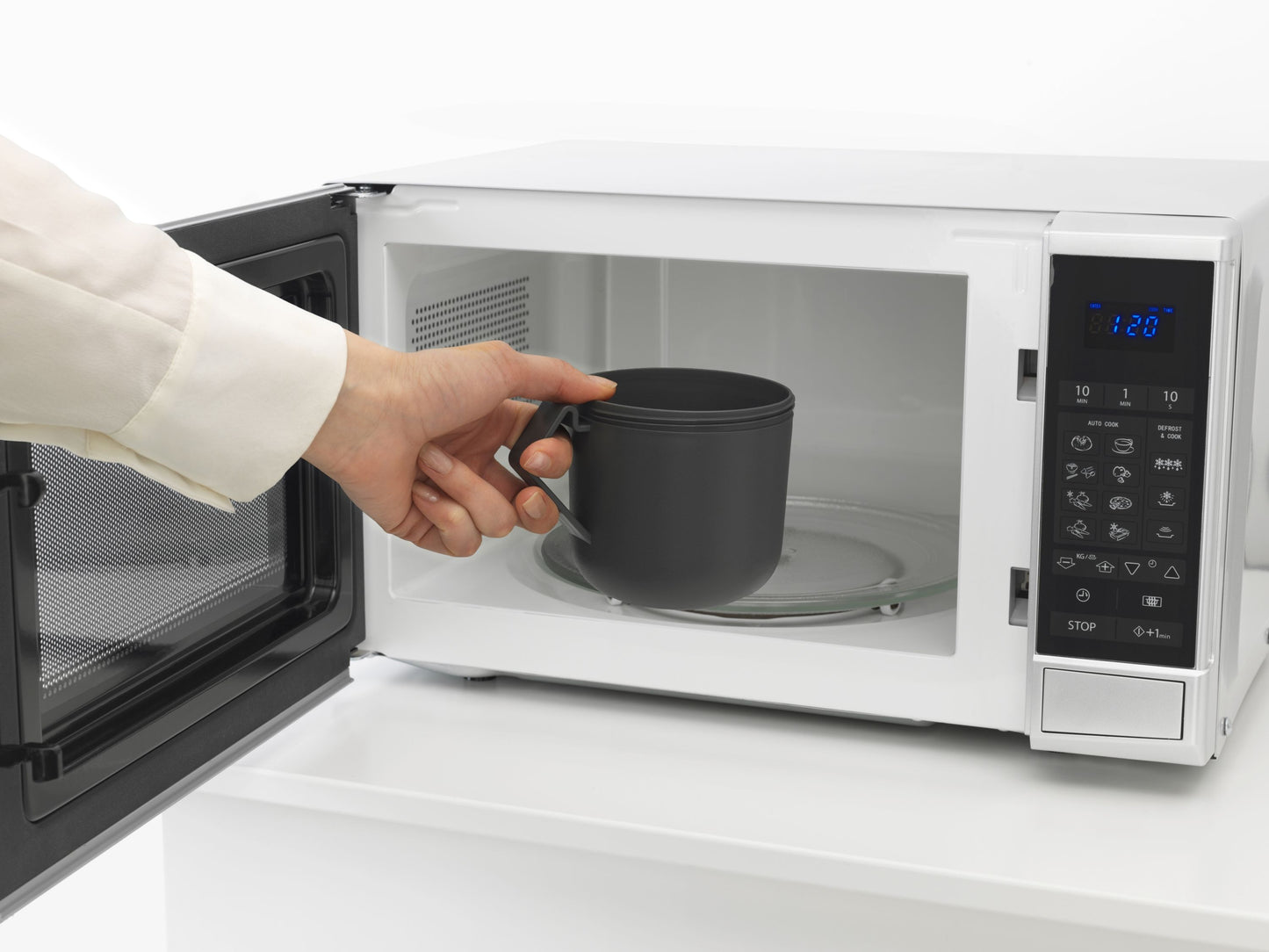 Make & Take Soup Mug, 600ml - Dark Grey