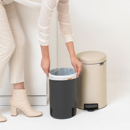 Pedal Bin NewIcon 12 Litre - Soft Beige