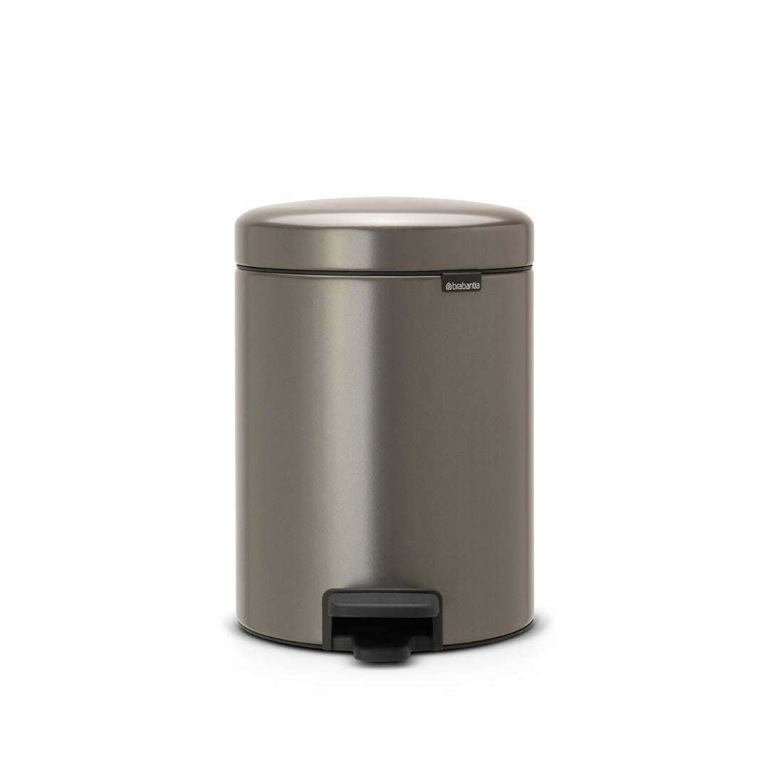 Pedal Bin NewIcon 5 Litre - Platinum