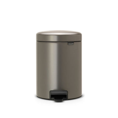 Pedal Bin NewIcon 5 Litre - Platinum